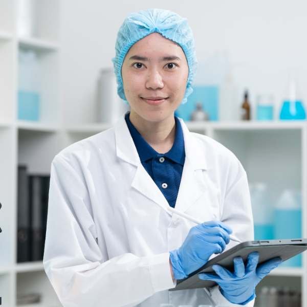Quality Control Specialist Sarah Lin
